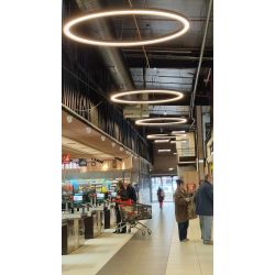 Plafonnier circulaire LED 188W - design épuré - OLONDA C 3000 - 3000 mm de diamètre_7