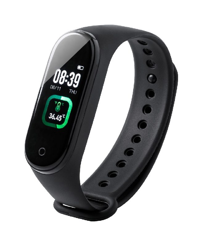 Montre smart Bluetooth avec thermomètre, écran cardiofréquencemètre et écran TFT 0,96 pouce_7