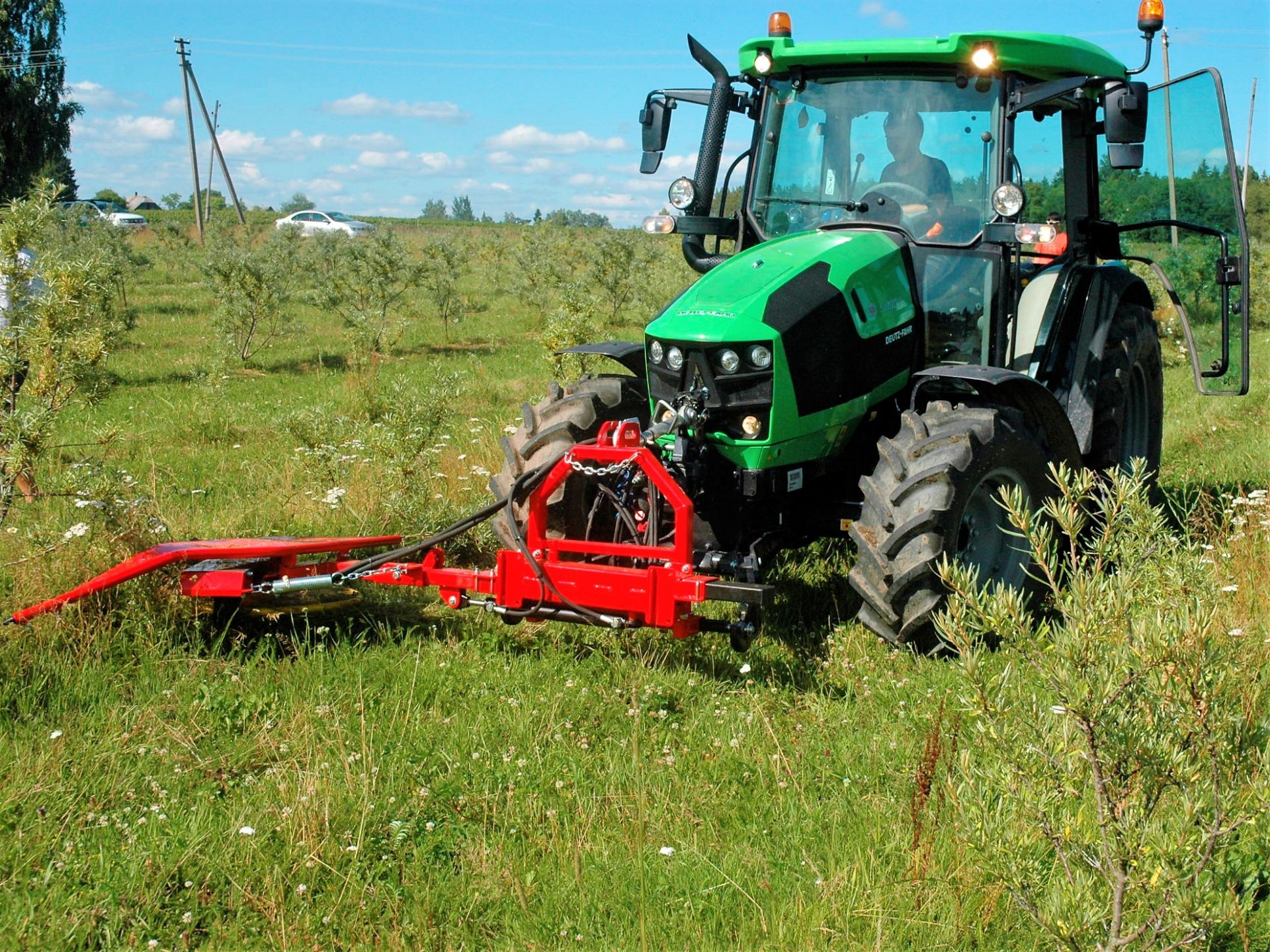 Outil de fauchage LUCEK avec poids optimisé de 250 kg