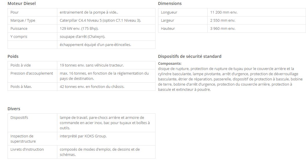 Ecovac Trailer - Remorque hydrocureur KOKS - citerne inox 23 m3 - sans réservoir d’eau de service_7