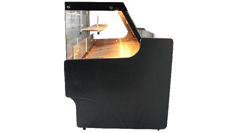 Vitrine réfrigérée de comptoir avec service-arrière 158 x 94 cm + 2 réserves réfrigérées_7