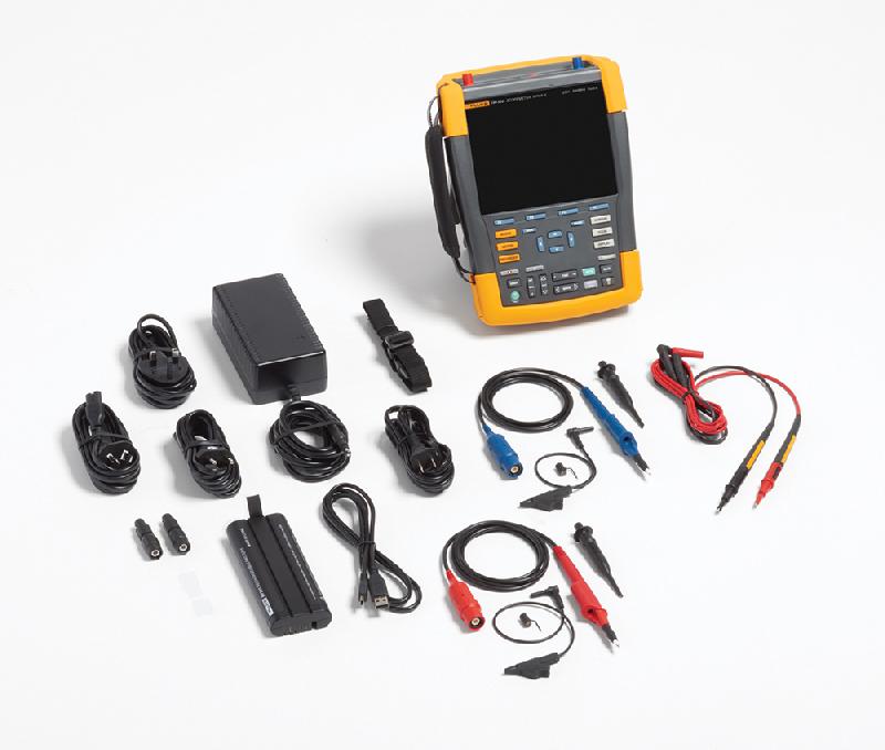 FLUKE-190-502-III | Oscilloscope numérique portable ScopeMeter - 2 voies - 500 MHz - IP51 - Cat III 1000V / Cat IV 600V_7