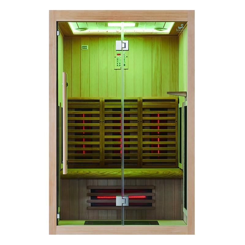 SAUNA INFRAROUGE BOREAL® SIGNATURE 130 À SPECTRE COMPLET - 130X110X205_7
