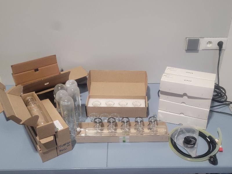 BUCHI speeddigester bloc de minéralisation K-425 + Scrubber K-415_7