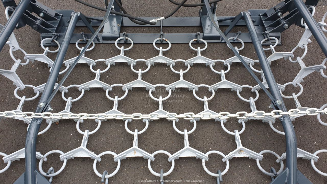 Régénérateur ou herse de prairie - Sonarol - repliage hydraulique - Largeur 6m - Modèle neuf_7