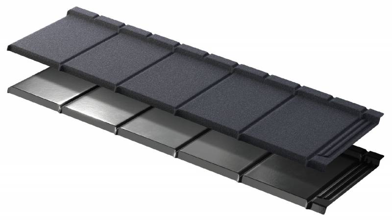 Tuile métallique photovoltaïque pour toiture - Metrotile eQUBE® - système intégré et esthétique_7