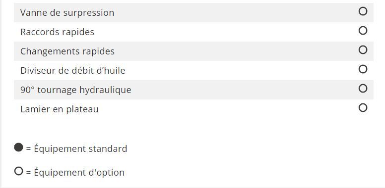 Lamier d'élagage LRS 2402 - Greentec - largeur de travail 2,4 m avec transmission Power Drive et lames WIDIA_7