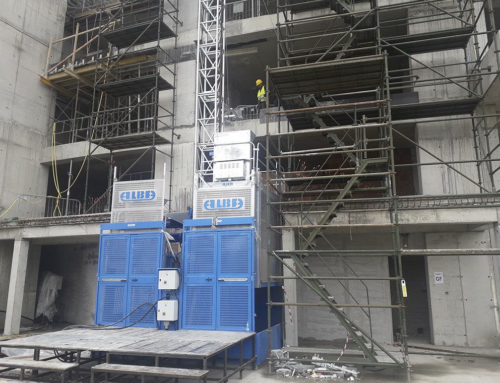 Ascenseur de chantier pour personnes et matériaux jusqu'à 2000 kg - EDC 2000_7