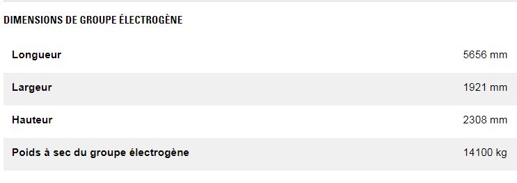G3512h groupes électrogènes industriel à gaz - caterpillar -puissance continue maximale 1 061 kw à 1 515 kw_7