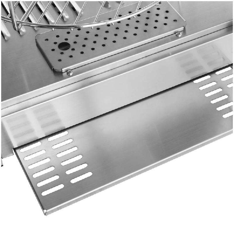 Vitrine chauffante rotative pour pizzas 4 niveaux - Buffalo - JB188_7