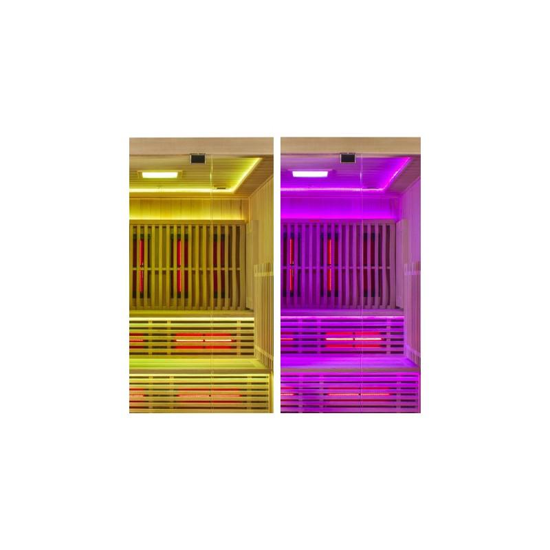 SAUNA INFRAROUGE BOREAL® CONCEPT 180 - À SPECTRE COMPLET - 180X150X205_7
