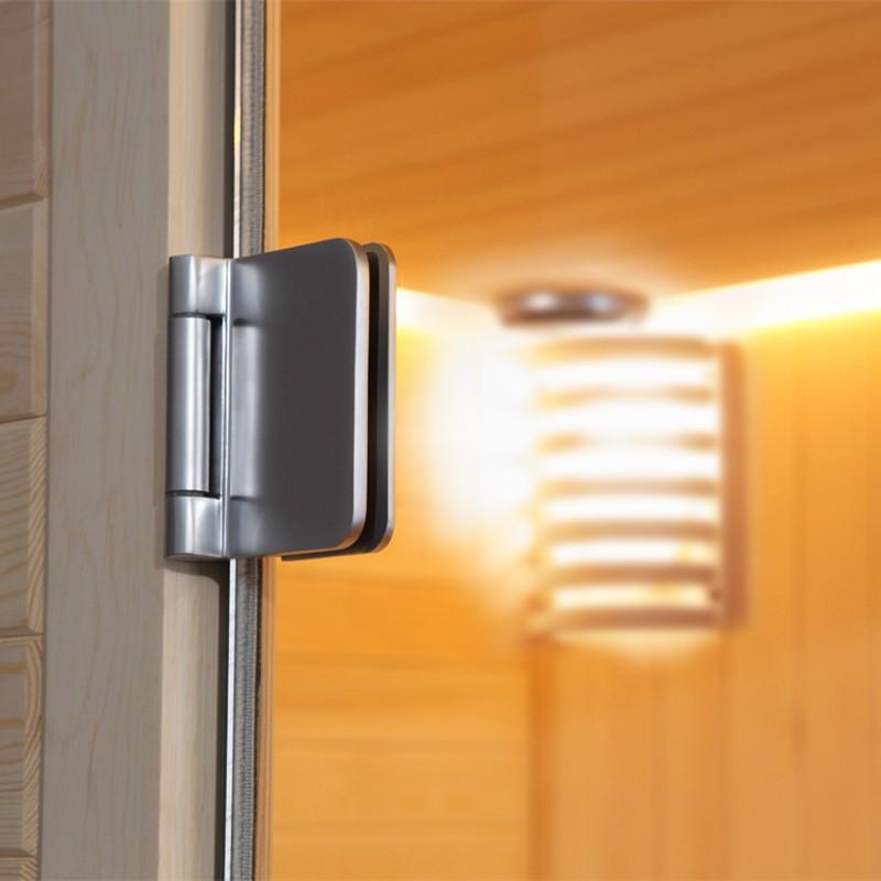 SAUNA D'ANGLE BOREAL® BALTIK 180 - 5 PLACES - 180X180X210 CM_7