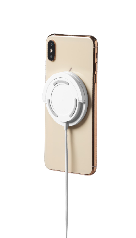 Chargeur d'induction RABS - rapide magnétique sans fil 10W - ABS recyclé avec support pliable_7