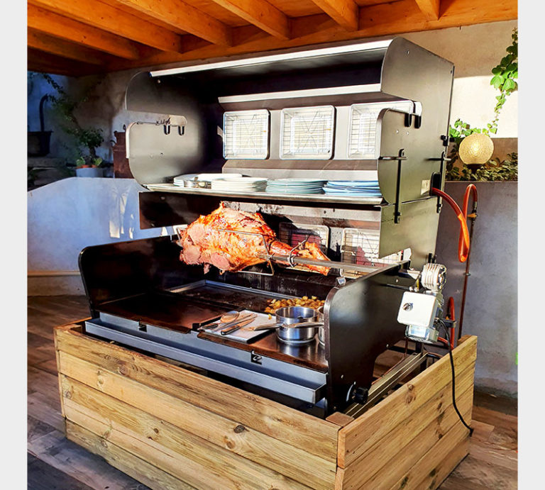 Tournebroche prestige double de mobigrill : le barbecue partenaire des grands événements_7