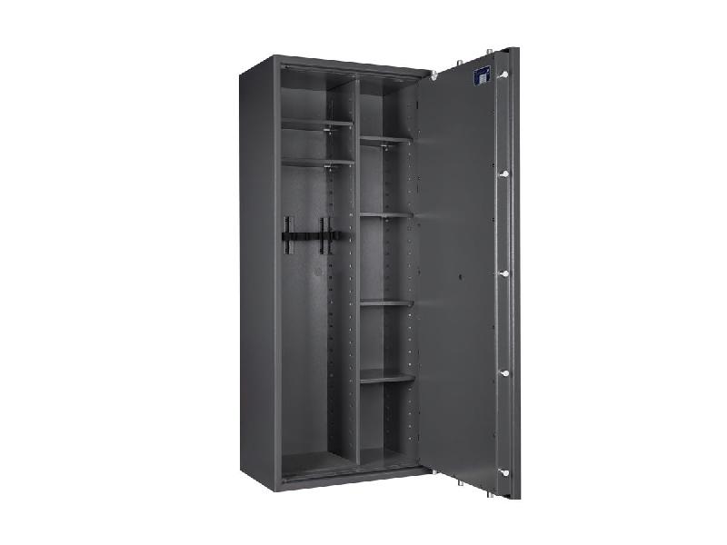 Armoire à armes FORMAT CAPRIOLO III Classe I - Armoire à fusils (EN 1143-1) - Serrure électronique S&G Spartan 1006 / Graphite RAL 7024_7