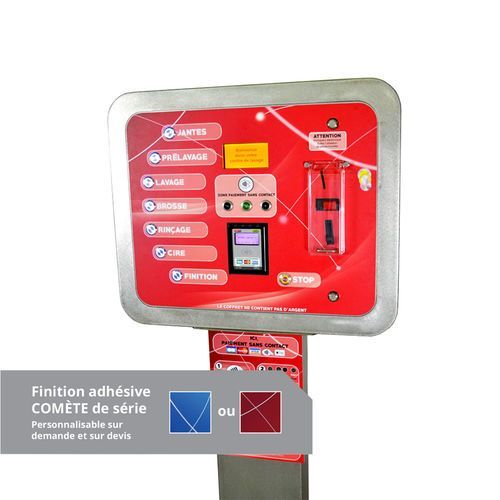 Coffret en inox pour station de lavage professionnel