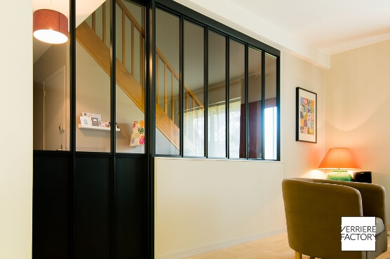 Verrière coulissante en acier sur mesure, idéale pour agrandir vos espaces_7