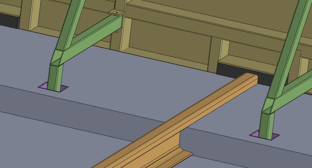 Portail / portillon anti-inondation - Protection d'accès à rail - Hauteur max. 2,5 m - Joint EPDM - Revêtement antirouille_7