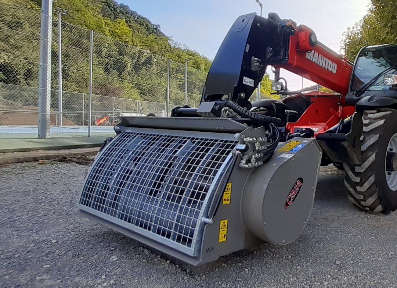 Godet malaxeur à vis à béton Cima - 600 à 800L - Transmission renforcée - BTP & industrie_7