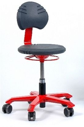 Siège PICO avec piètement assorti au dossier en STAMSKIN