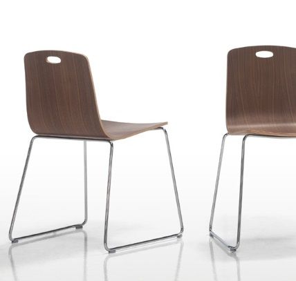 Chaise empilable Anna - polyvalente pour conférence, collectivité, accueil ou détente - fabrication européenne_7
