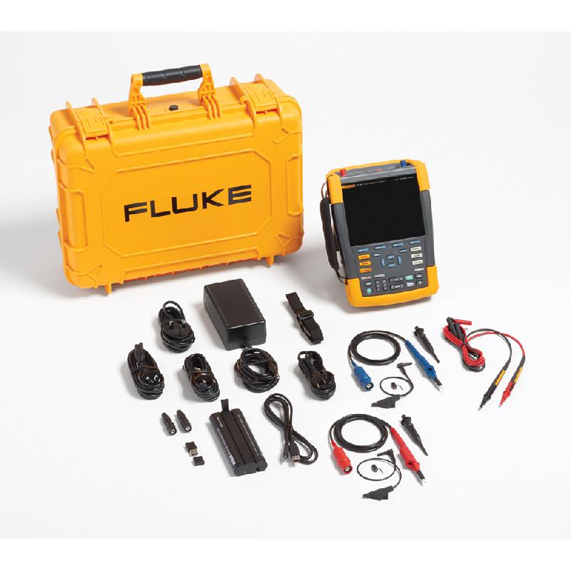 FLUKE-190-502-III-S - Oscilloscope numérique portable 2 voies 500 MHz, entrées flottantes isolées, IP51, avec logiciel et mallette_7
