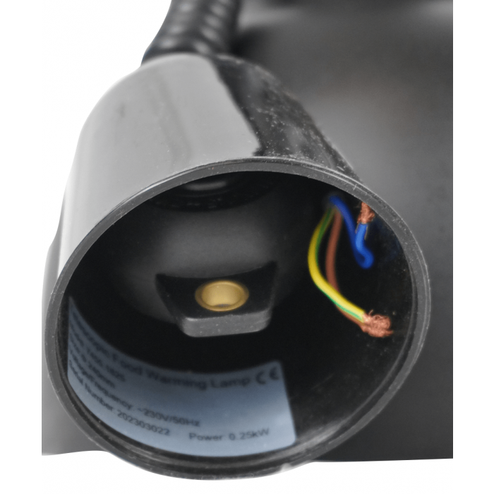 Cs lampe chauffante ch-04 noir l770 7455.1825 COMBISTEEL_7