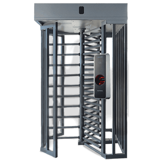 Tourniquet tambour Defender TTSFHKS - contrôle bidirectionnel pour accès chantier, usine, parc de loisirs et zone industrielle_7