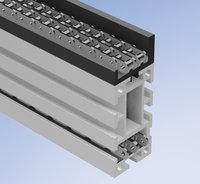 Système de transfert de porte-pièces polyvalent - Versamove plus - MK Technology Group, charge maximale 150 kg/m et dimensions variées_7
