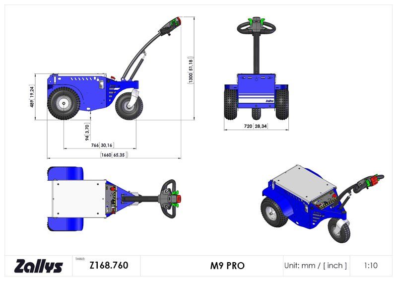 M9 pro - tracteur logistique - zallys - capacité de charge 3000 kg_7