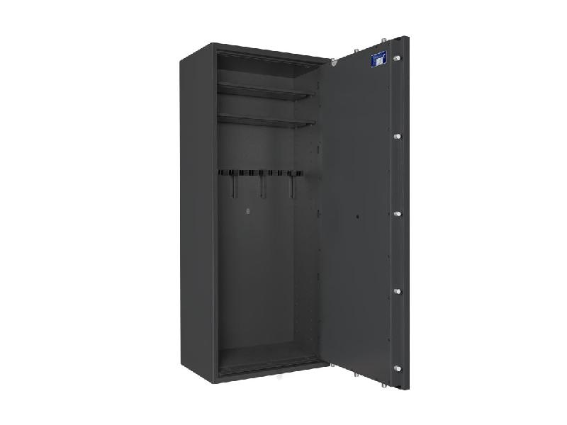 Armoire à armes FORMAT CAPRIOLO II Classe I - Armoire à fusils (EN 1143-1) - Serrure à clé (standard) / Graphite RAL 7024_7