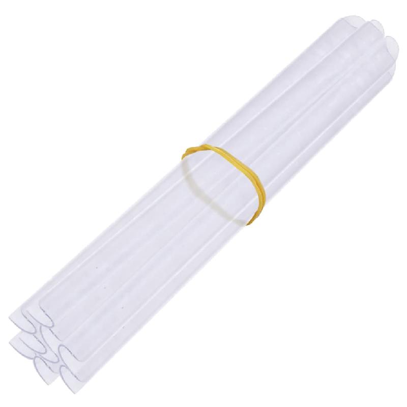 Vidaxl écran d'intimité de jardin pvc 70x0,19 m blanc 147859_7