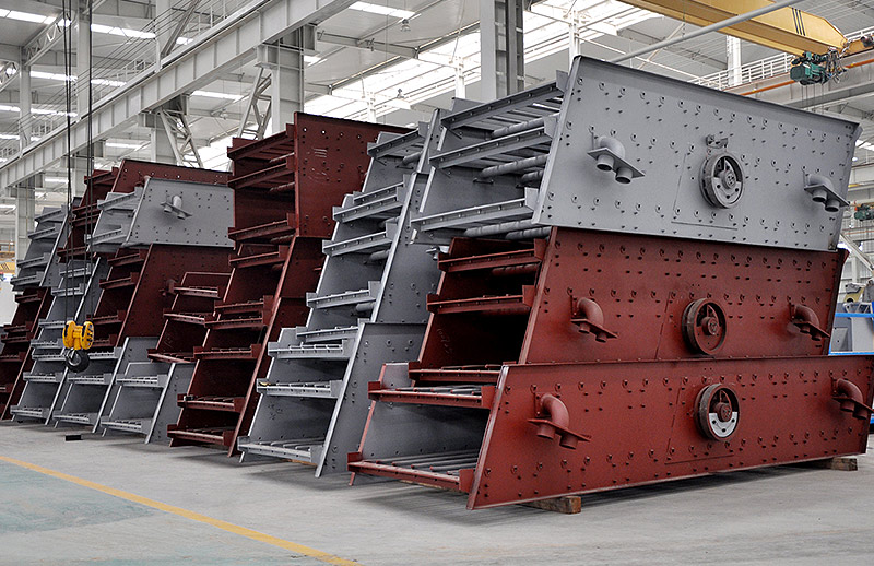 Crible vibrant de 2 à 4 étage de 250 tonne/ heure_7