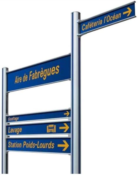 Panneau de signalisation design novateur et personnalisable - Gamme ARCHITEKT avec laquage sur demande_7