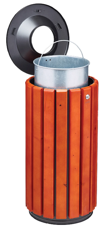 Corbeille ZENO ACCESS 80 Litres à poser ou à fixer_7