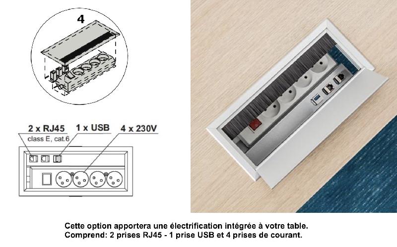 Table rectangulaire pieds en bois Ogi - MDD. - Anthracite, Avec mediaBox_7