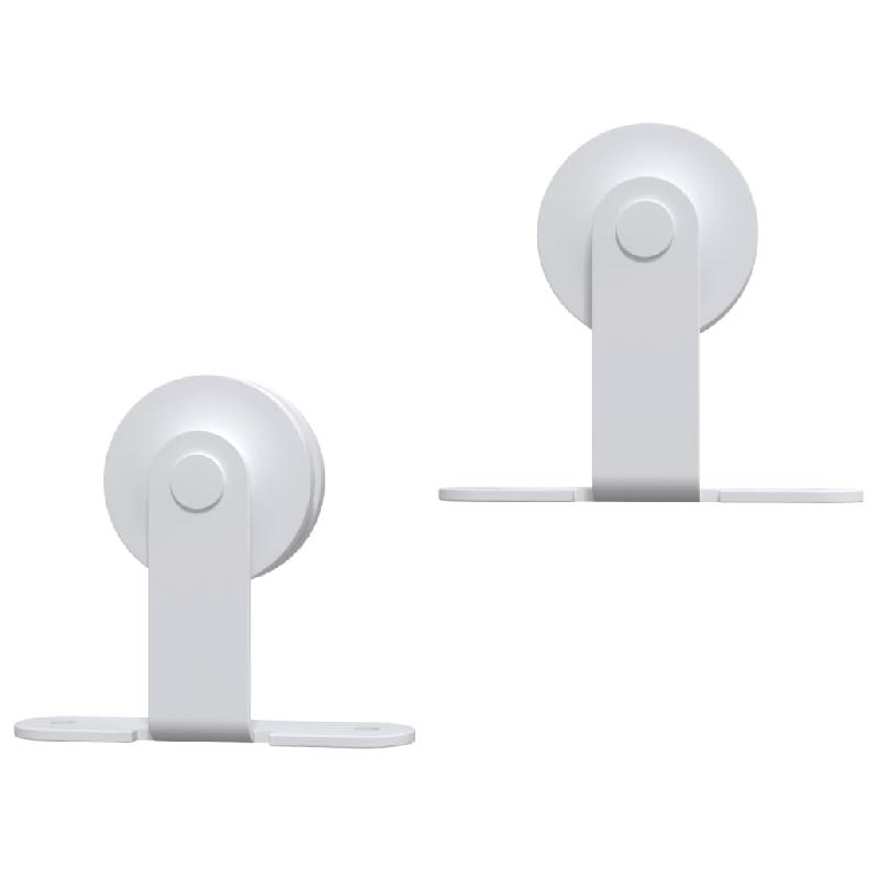 Vidaxl porte coulissante et kit de quincaillerie 80x210 cm pin massif 3203091_7