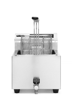 Friteuse Profi Line avec robinet de vidange numérique 8L 230V HENDI_7