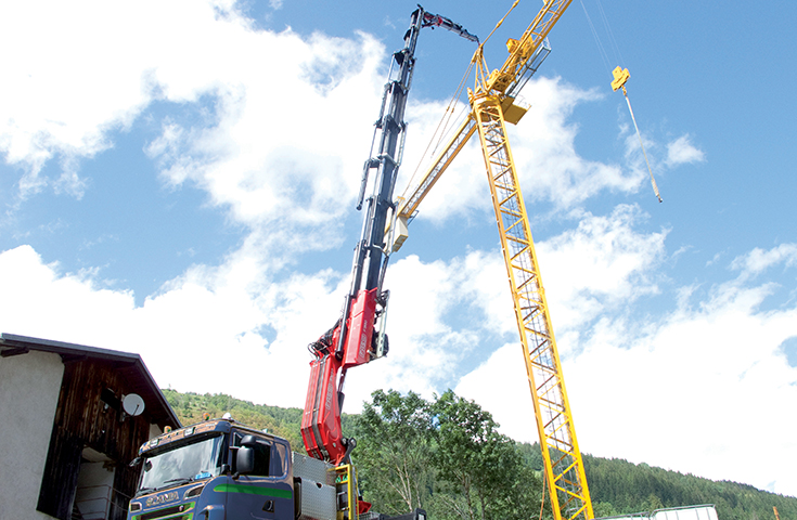 Grue auxiliaire Fassi F1950RA HE-Dynamic - capacité 137,6 tm - bras hydraulique jusqu'à 31,30 m_7