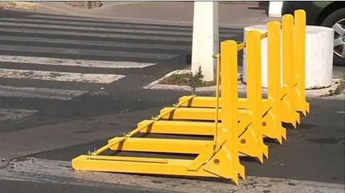 Système de barrière amovible pour protection industrielle