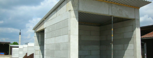 MEGABLOC conçu pour des structures de stockage robustes