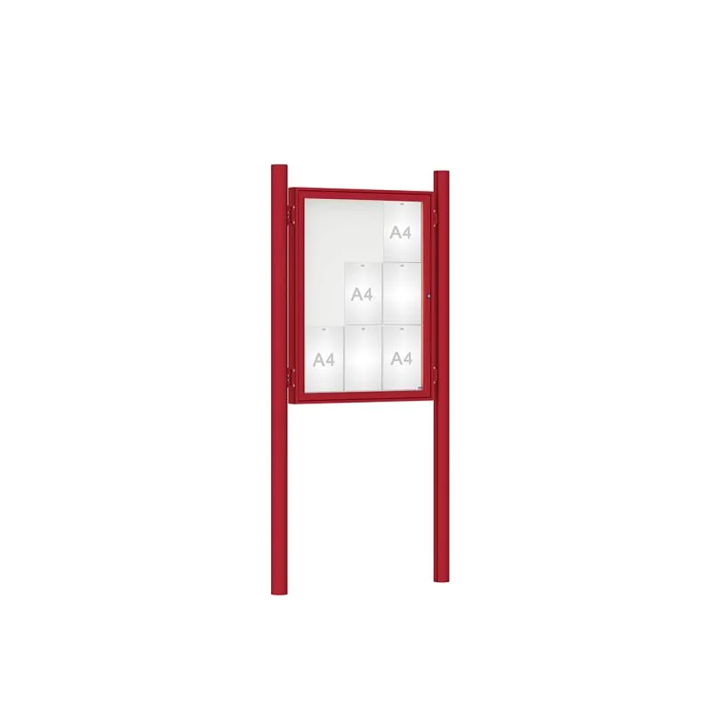 Vitrine 1000 poteaux ronds diam. 76 mm_7