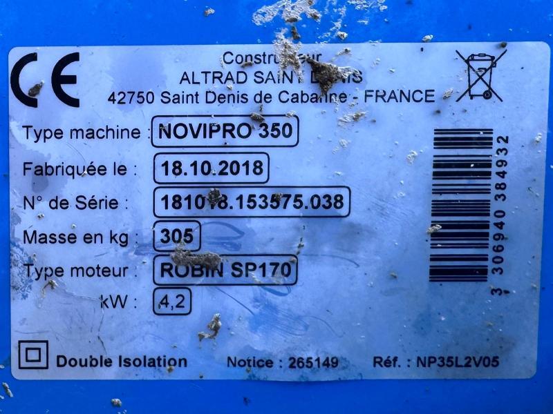 ALTRAD Novipro 350 Bétonnière thermique 340L tractable - NET DE TVA_7