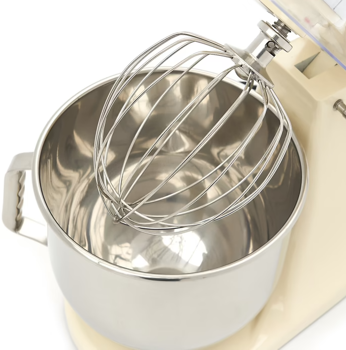 Mixer planétaire - 7 L - jusqu'à 2 kg de pâte - ivoire | Maxima - 09360780_7