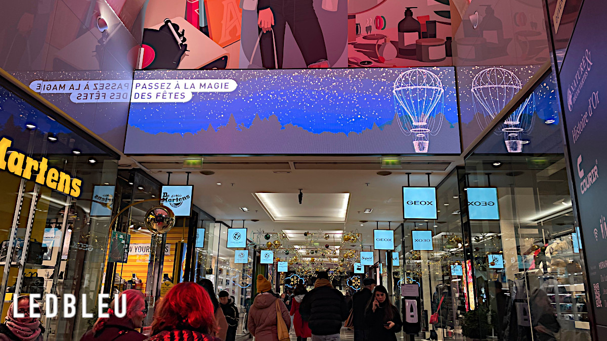 Ecran d'intérieur à dalle mini LED COB pour centre commercial -KIWI - 0,9 mm, 1,2 mm, 1,5 mm et 1,8 mm_7