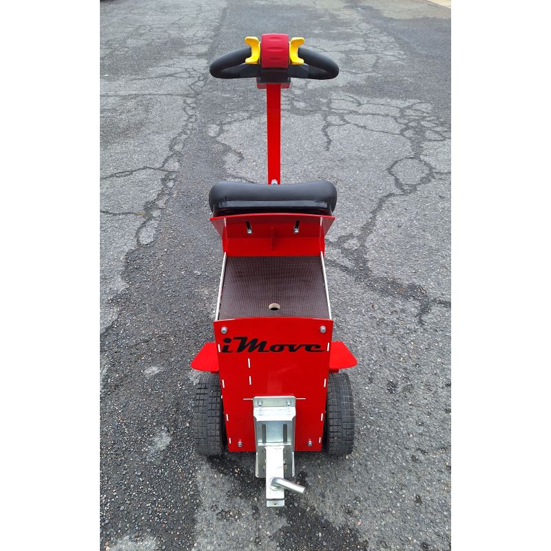 Tracteur autoporté Imove 400 AD - STI constructeur pour déplacer des chariots et matériels sur roues jusqu'à 700 kg sur terrain plat_7