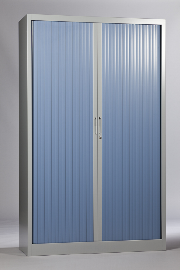 Armoire à rideaux PVC articulés sur joints souples