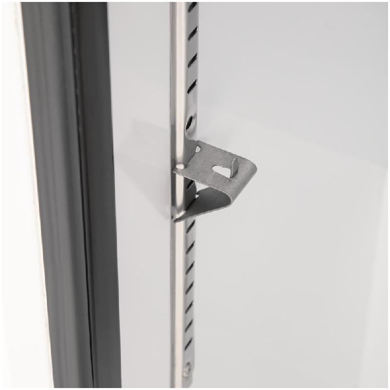 Armoire à boissons compacte - Slimline Série G - front noir - Polar - CS586_7