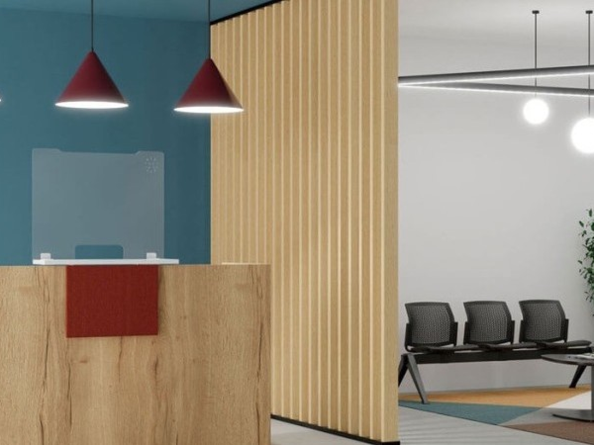 Banque d'accueil moderne et lumineuse - IMAGE avec personnalisation et design contemporain_7