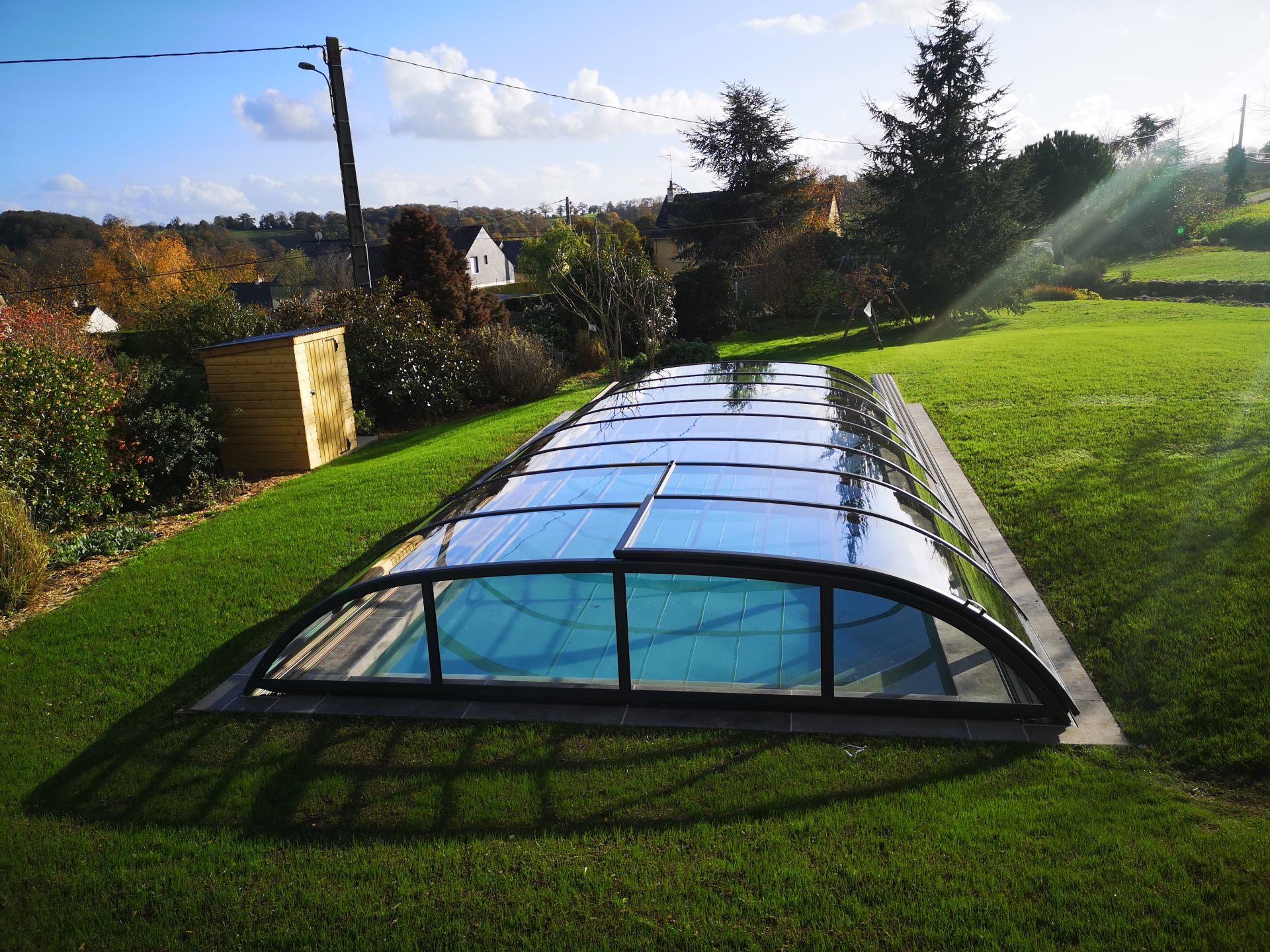 Abri de piscine télescopique thermo_7